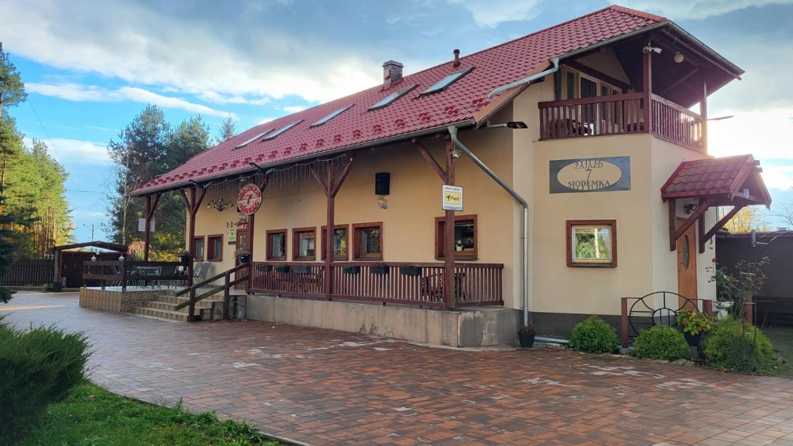 Zajazd Siodemka Stary Wegliniec Exterior foto